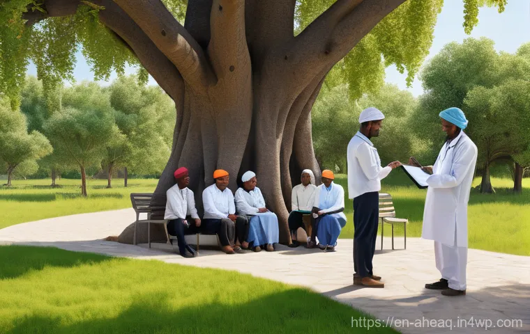 정신건강 문제 해결을 위한 국제 협력 - **Prompt:** A vibrant, diverse group of young adults and older individuals from various cultural bac...