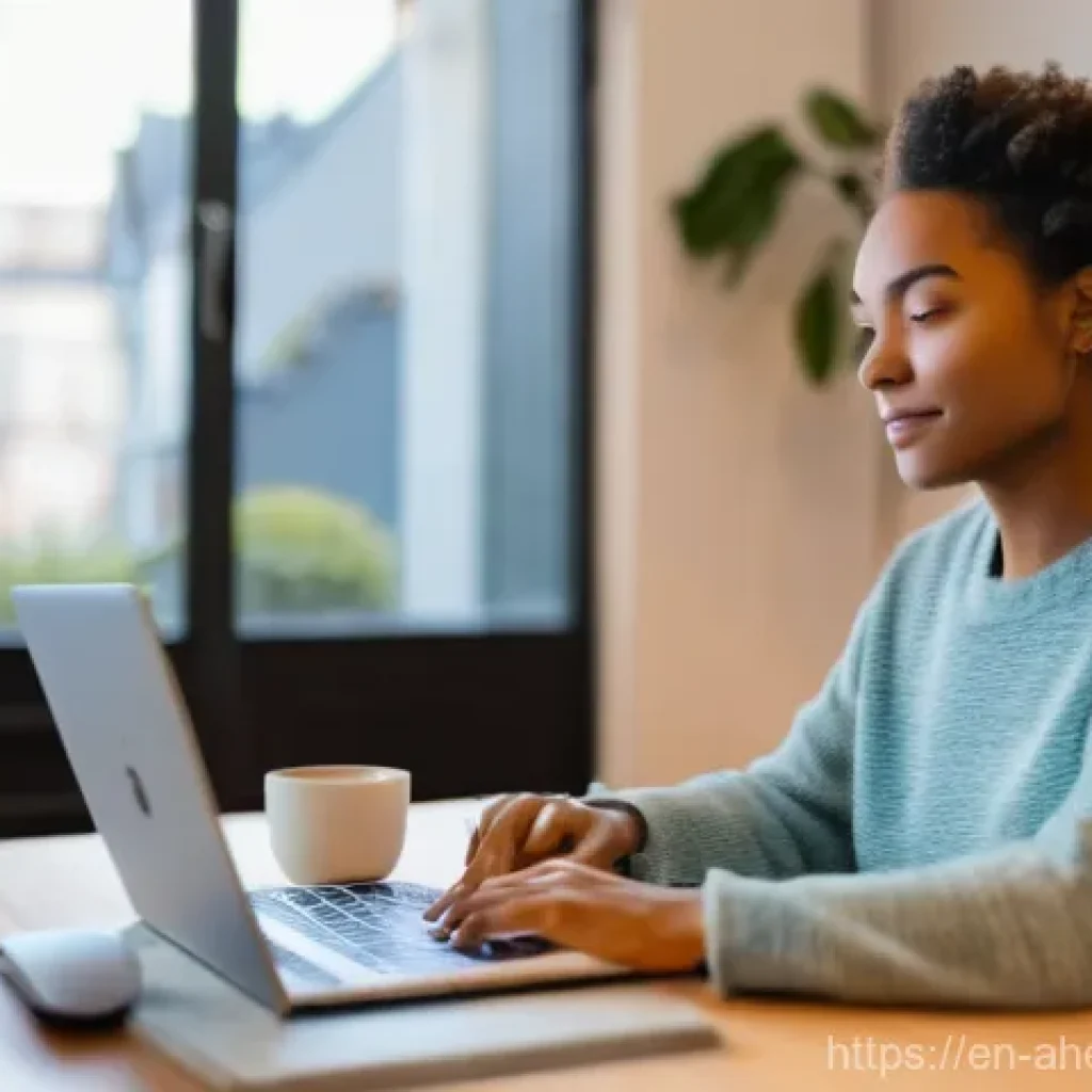 정신건강 치료의 기회와 도전 과제 - **Digital Lifeline: Accessible Mental Health Support**
    "A diverse young adult, wearing comfortab...